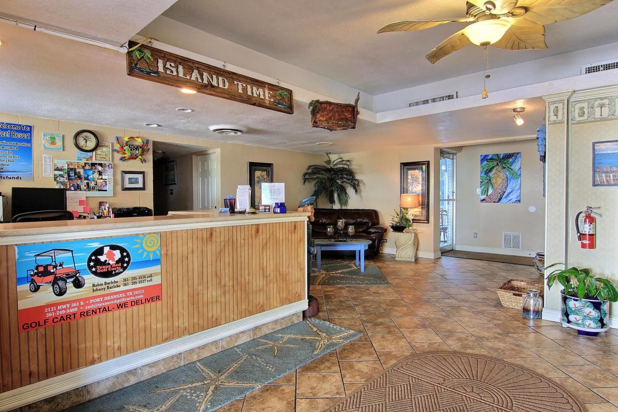 Shark Reef Resort Motel & Cottages Порт-Аранзас Экстерьер фото